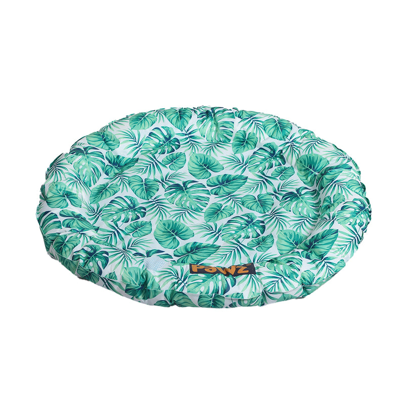 PaWz Pet Cool Gel Mat Cat Bed Dog Bolster M Medium-1954802535168610304