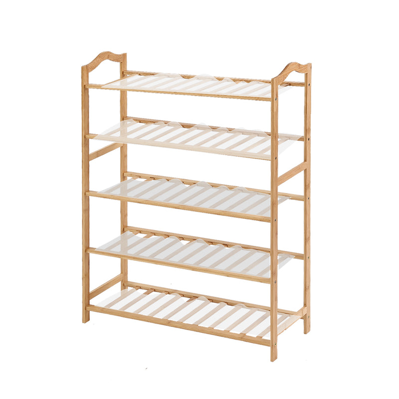 Levede Bamboo Shoe Rack Storage Wooden-1954802689107955712