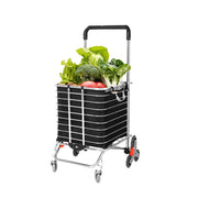 Mountview Foldable Shopping Cart Trolley-1954802730950332416