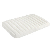 Pawz L Size Orthopedic Dog Bed with Sherpa Plush Removable Cover in White-1954802481838034944
