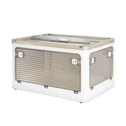 Storage Box Plastic Stackable Container L Large-1954802599278546944