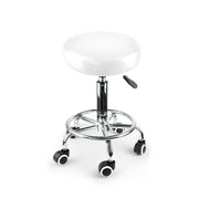 Levede Salon Stool Swivel Hairdressing White-1954802613568540673