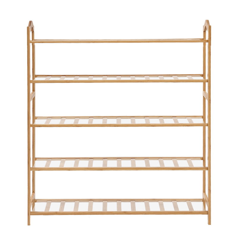 Levede Bamboo Shoe Rack Storage Wooden-1954802689107955713