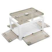 Storage Box Plastic Stackable Container L Large-1954802599278546945