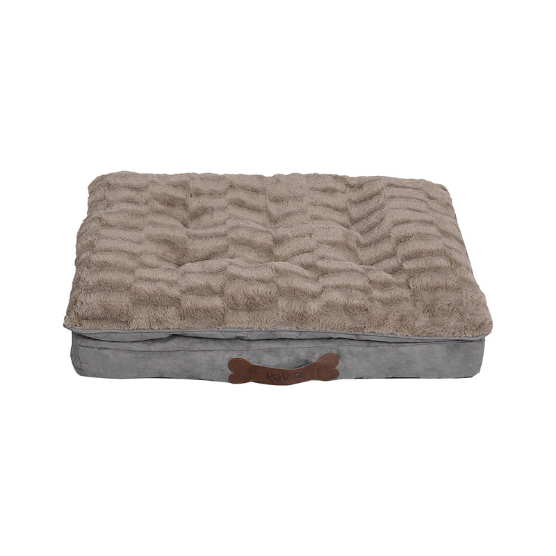 PaWz Dog Calming Bed Pet Cat Removable S Khaki Small-1954802527631446017