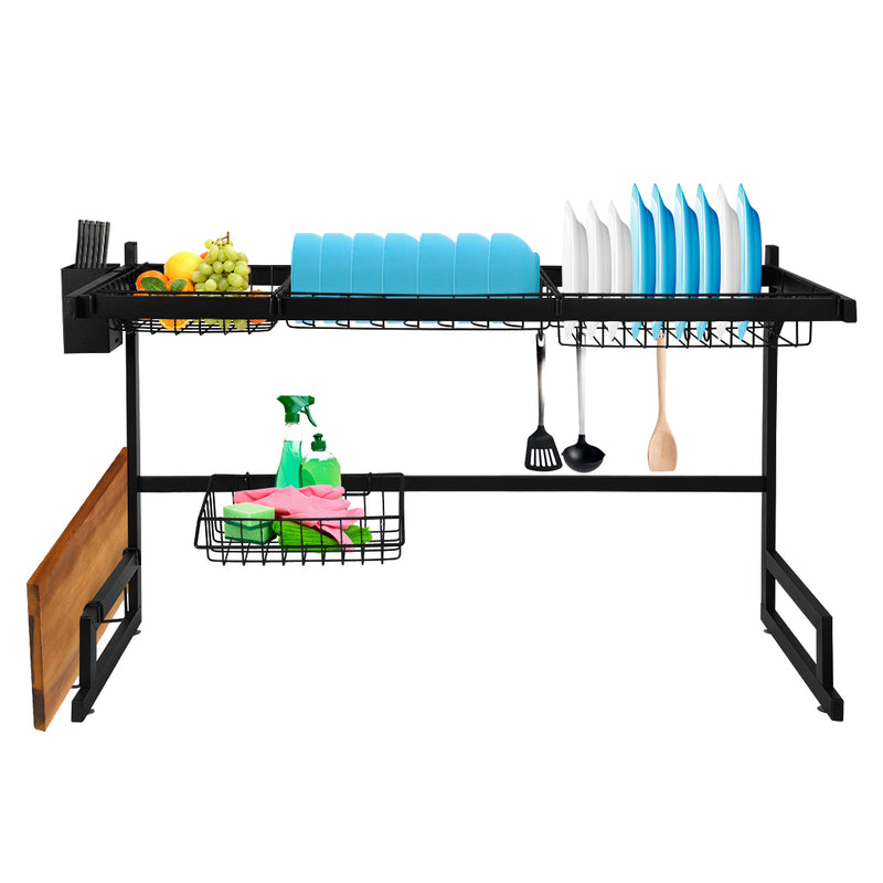 TOQUE Dish Drying Rack Over Sink Steel 85 CM-1954802791746768897