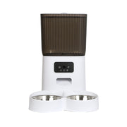 PaWz 5L Auto Pet Feeder Automatic Camera Wi-Fi White-1954802575454900225