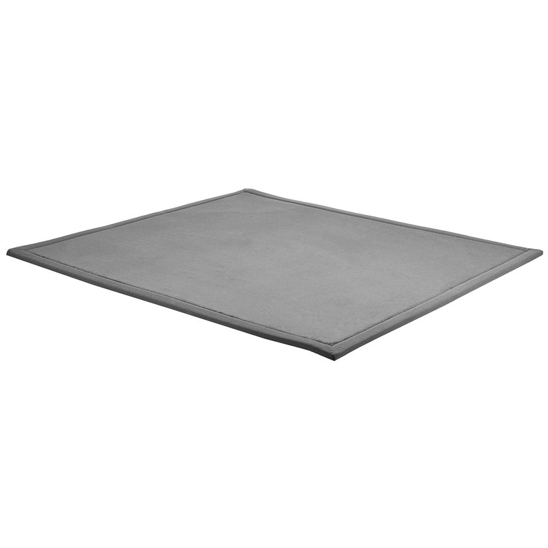 Marlow Coral Velvet Area Rugs Large Mat 120x200cm Grey-1954802461621489665