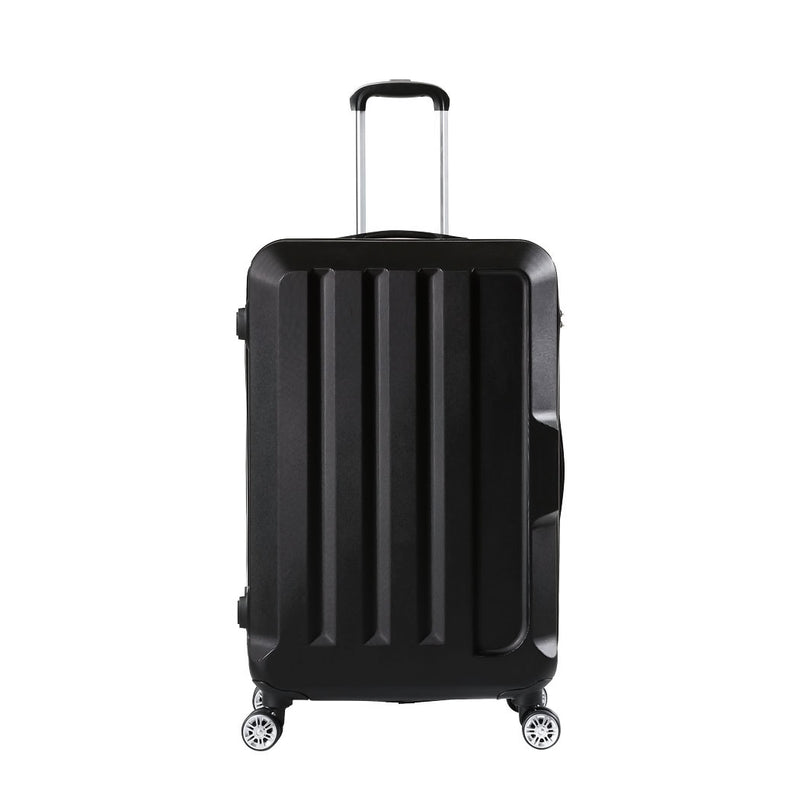 Slimbridge 20" Travel Luggage Lightweight Black 20 inch-1954802801674686465