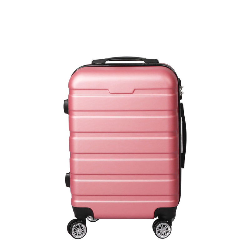 Slimbridge 24"Luggage Case Suitcase Rose Gold 24 inch-1954802814672834561