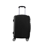 Slimbridge 20" Carry On Travel Luggage Black 20 inch-1954802806686879745