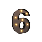 LED Metal Number Lights Free Standing-1954803064712073217