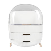Makeup Organizer Case Drawer Portable White-1954803003059998721