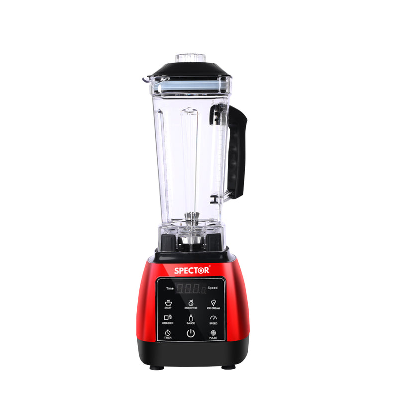 Spector 2L Commercial Blender Mixer Red-1954802899666210817