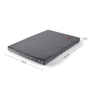 PaWz Pet Bed Foldable Dog Puppy Beds Grey X-Large-1954802758808899586