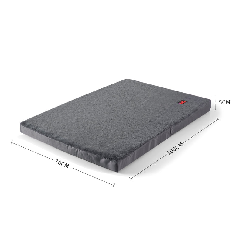 PaWz Pet Bed Foldable Dog Puppy Beds Grey X-Large-1954802758808899586