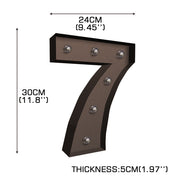 LED Metal Number Lights Free Standing-1954803090385408002