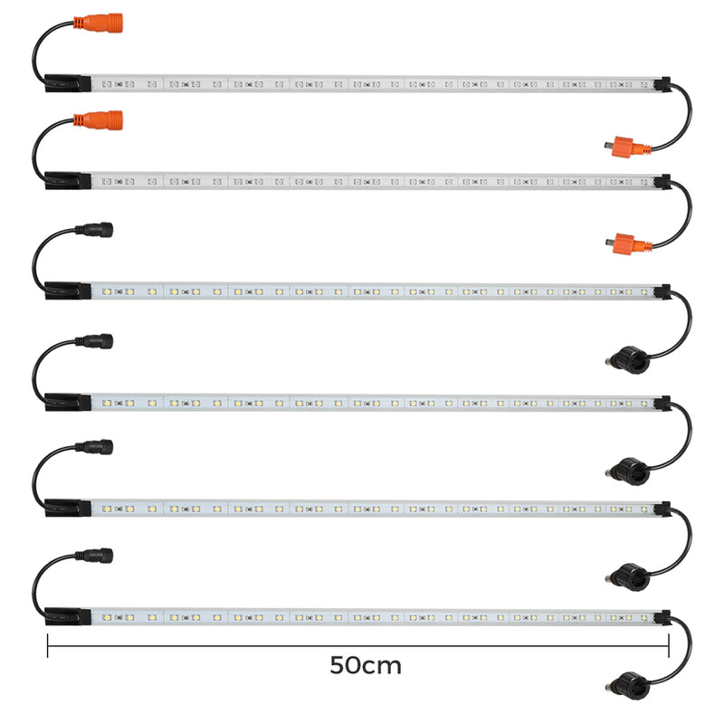 12V LED Strip Light Bar 6PCS Waterproof-1954802609277767682