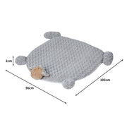 PaWz Pet Bed Cat Calming Beds Dog Squeaky L Grey Large-1954802524741570562