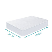 DreamZ Mattress Protector Topper Polyester Single-1954802696645120002