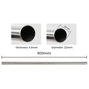 Marlow Steel Curtain Rod Quiet Rail Satin Nickel-1966287384354099202
