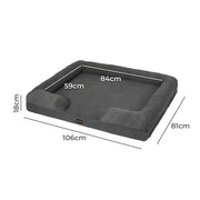 PaWz Memory Foam Pet Sofa Bed-1954802346458484738