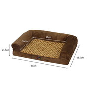 PaWz Pet Bed Sofa Dog Bedding Soft Warm L-1954802429119827970