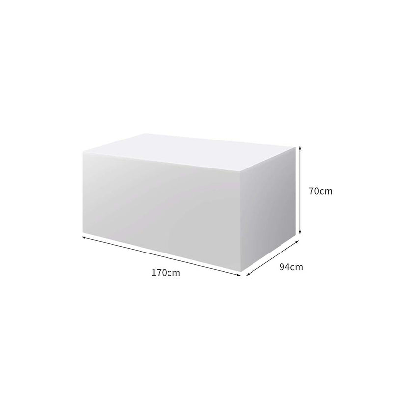 Marlow Outdoor Furniture Cover Waterproof Silver 10cm Extension-1954802880401772546