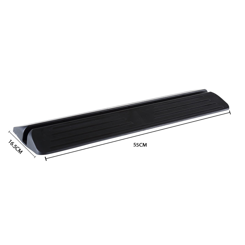 Levede Baby Safety Gate Adjustable Pet Black Ramp-1954802908985954306