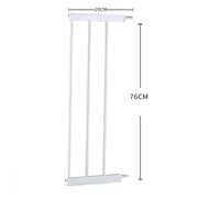 Levede Baby Safety Gate Adjustable Pet White 20cm Extension-1954802908025458690
