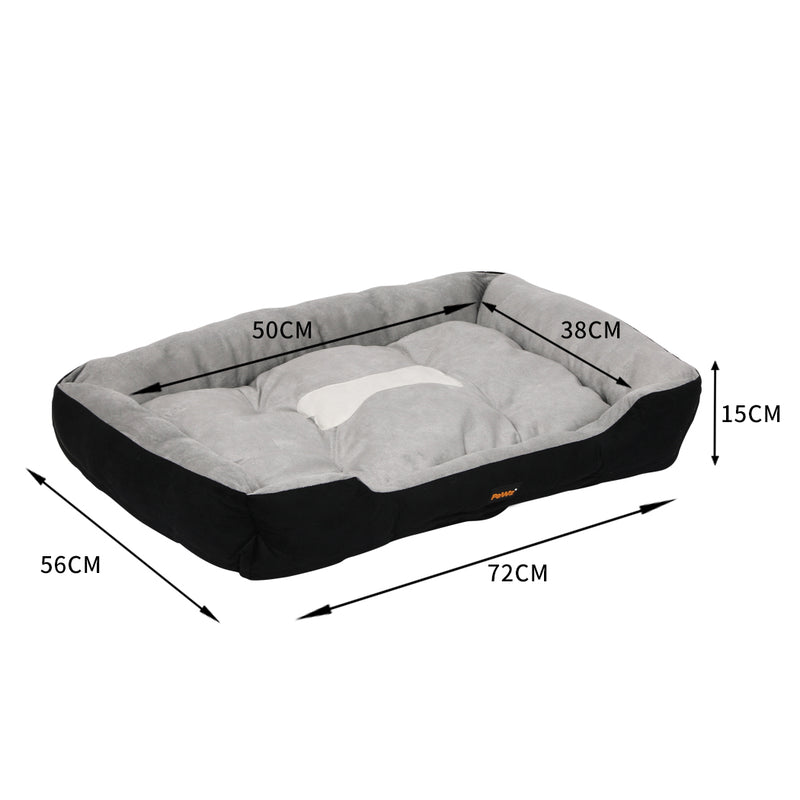 PaWz Pet Bed Dog Beds Bedding Mattress M Black Medium-1954802494739714050