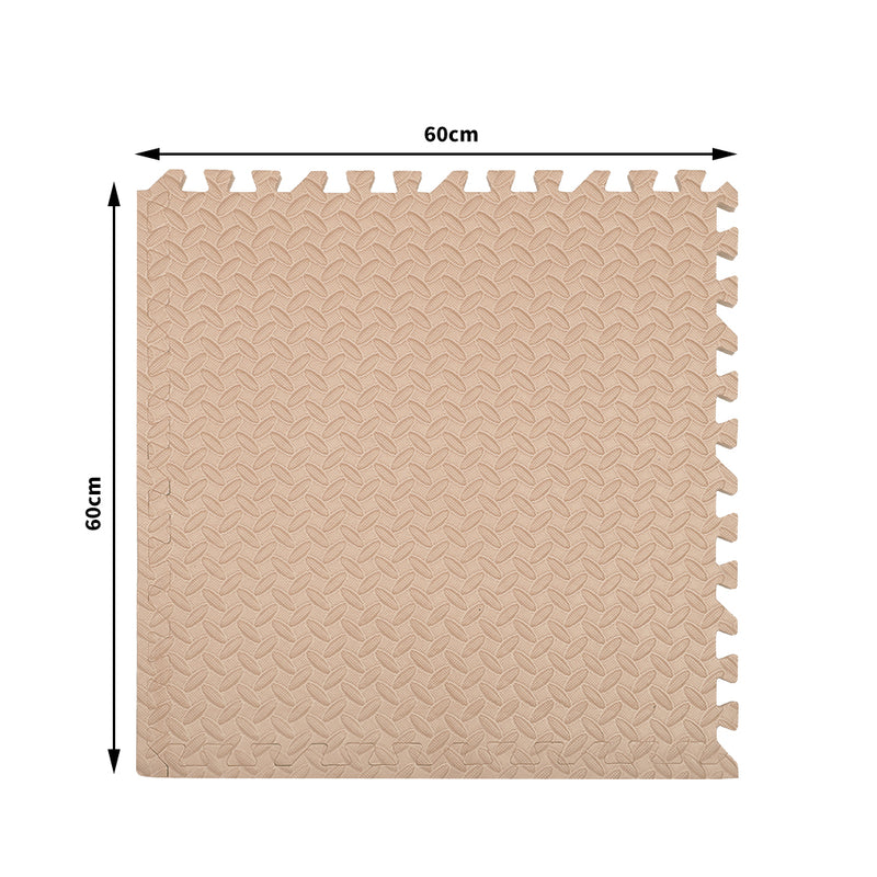 Bopeep EVA Foam Kids Play Mat Floor Beige-1954802770922049538
