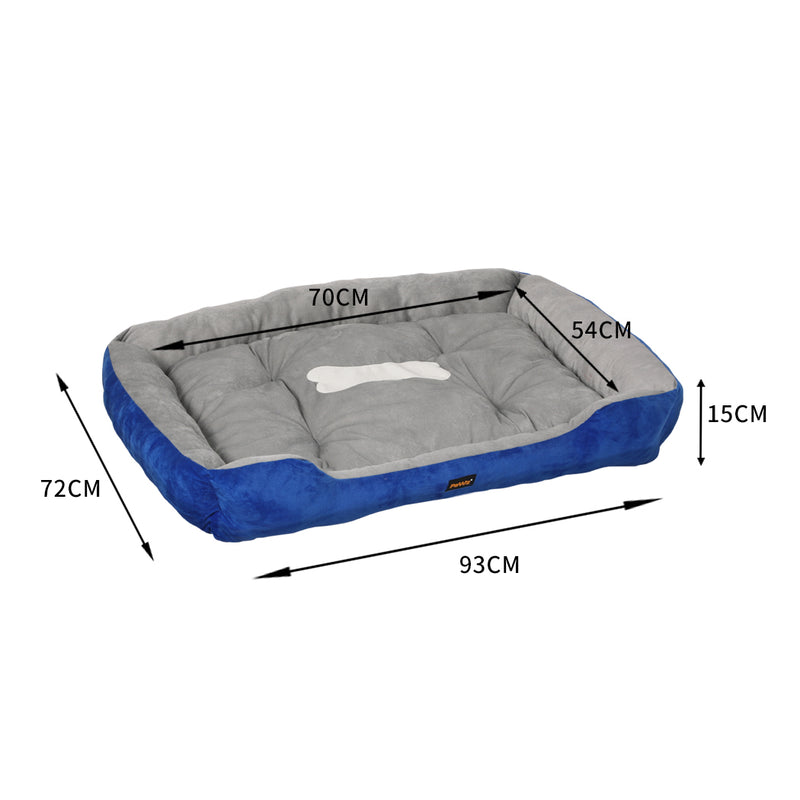 PaWz Pet Bed Dog Beds Bedding Mattress XL Navy X-Large-1954802495343693826