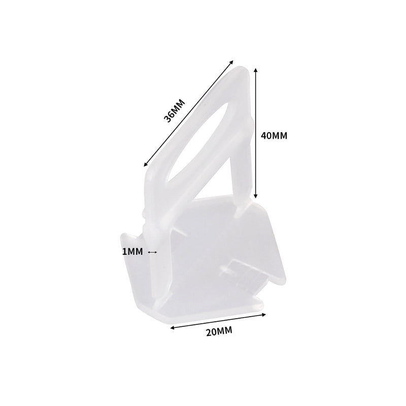 2000x 1MM Tile Leveling System Clips-1954802579233968130