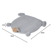 PaWz Pet Bed Cat Calming Bed Dog Squeaky M Grey Medium-1954802525504933890