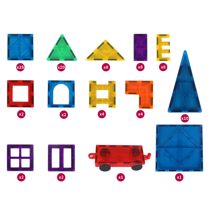 BoPeep Kids Magnetic Tiles Blocks Building-1954802770225795074