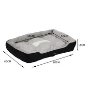 PaWz Pet Bed Dog Beds Bedding Mattress L Black Large-1954802494345449474