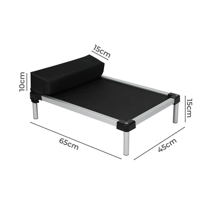 PaWz Pet Trampoline Aluminium Frame M Black Medium-1954802570929246210