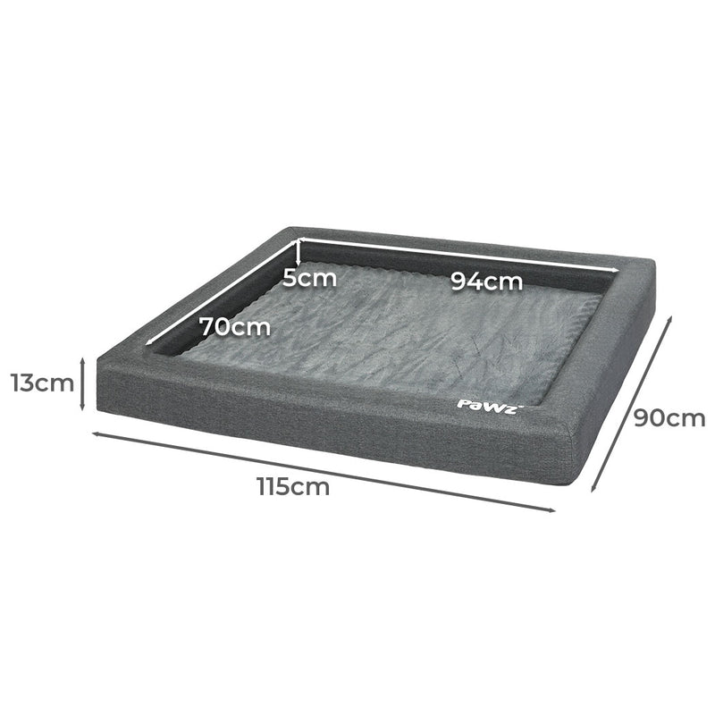 PaWz Memory Foam Pet Bed Calming Dog XL X-Large-1954802563564048386