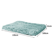 PaWz Dog Mat Pet Calming Bed Memory XL Green X-Large-1954802548430999554