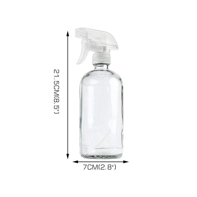 4x 500ml Clear Glass Spray Bottles Trigger-1954802900874170370