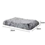 PaWz Dog Mat Pet Calming Bed Memory M Charcoal Medium-1954802546728112130