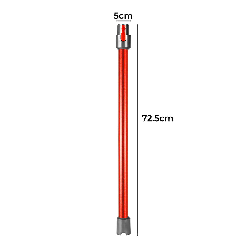 Dyson Wand Stick Extension Tube V7 V8 Red-1954802585223434242