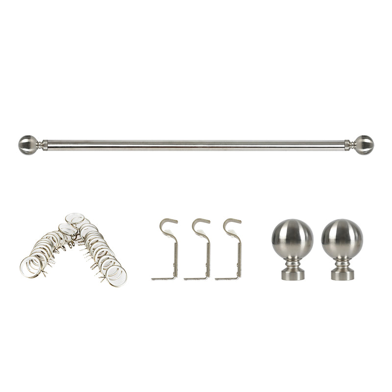 Marlow Steel Curtain Rod Quiet Rail Satin Nickel-1966287384354099203