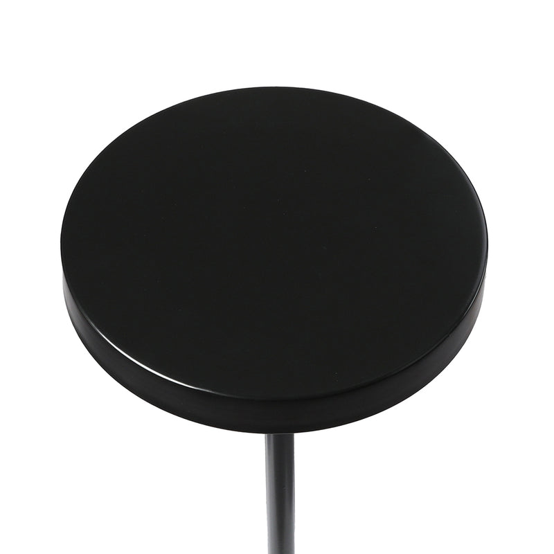 Side Table Round Tabletop Small Lightweight-1954802379861921795