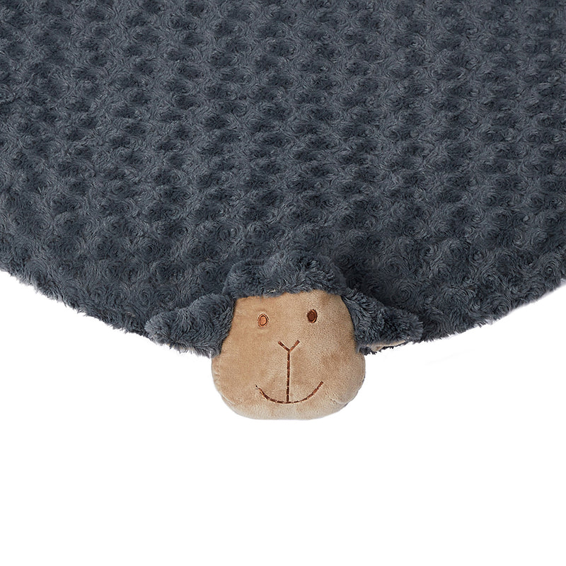 PaWz Pet Bed Cat Calming Bed Dog Squeaky M Charcoal Medium-1954802525270052867