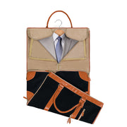 Slimbridge Garment Bags 2 in 1 Hanging Suit Bag Black-1954802452280774659