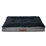Dog Calming Bed Warm Soft Plush Comfy L Grey Large-1954802526759030787