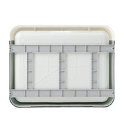 PaWz Foldable Cat Litter Box Tray Enclosed Grey-1954802553015373827