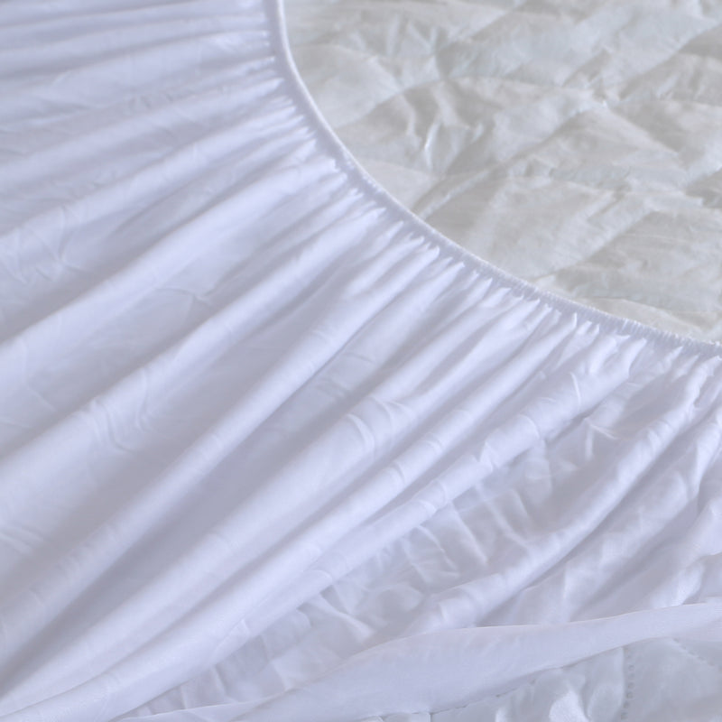 DreamZ Fitted Waterproof Bed Mattress Protector Double-1954802696993247235